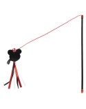 Katzenspielzeug Minnie Mouse Schwarz 3,0 x 7,0 x 46,0 cm Kunststoff