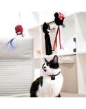Jouet pour chats Minnie Mouse Noir 3,0 x 7,0 x 46,0 cm Plastique
