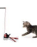 Jouet pour chats Minnie Mouse Noir 3,0 x 7,0 x 46,0 cm Plastique