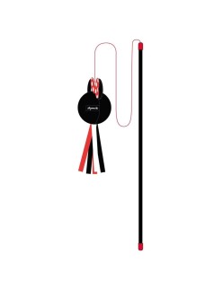 Jouet pour chats Minnie Mouse Noir 3,0 x 7,0 x 46,0 cm Plastique