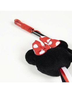 Katzenspielzeug Minnie Mouse Schwarz 3,0 x 7,0 x 46,0 cm Kunststoff