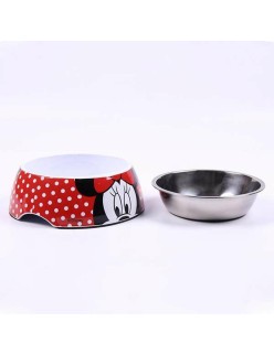 Comedouro para Cão Minnie Mouse Melamina 760 ml