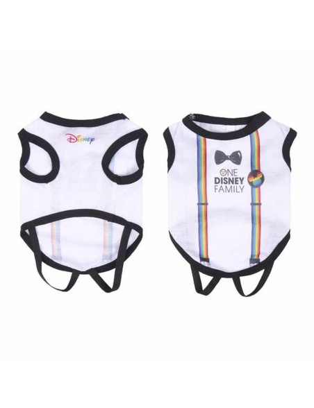 Dog T-shirt Disney Pride White