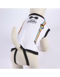 Dog T-shirt Disney Pride White