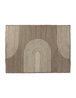 Teppich Home ESPRIT Beige natürlich Boho 160 x 230 x 1 cm