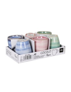 Tazza di caffè e tè La Mediterránea Cocolo 90 ml (36 Unità)