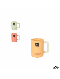 Tazza di caffè e tè La Mediterránea Love & Peace 90 ml (36 Unità)
