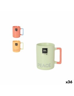 Tazza di caffè e tè La Mediterránea Love & Peace 180 ml (36 Unità)