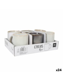 Taza Mug La Mediterránea Caicos Rectangular 300 ml (24 Unidades)
