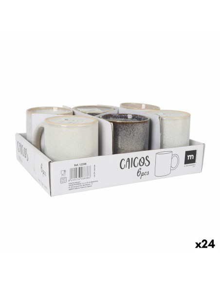 Mug La Mediterránea Caicos Rectangular 300 ml (24 Units)