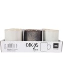Caneca La Mediterránea Caicos Retangular 300 ml (24 Unidades)