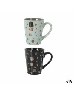 Caneca La Mediterránea Lunas 400 ml (18 Unidades)