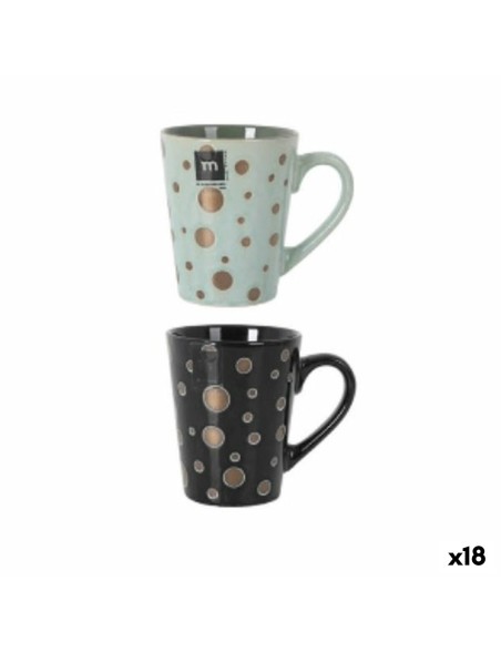 Caneca La Mediterránea Lunas 400 ml (18 Unidades)