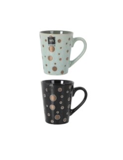 Caneca La Mediterránea Lunas 400 ml (18 Unidades)