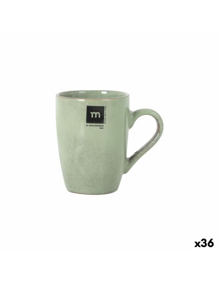 Caneca La Mediterránea Macarella green 320 ml 0,32 L (36 Unidades)