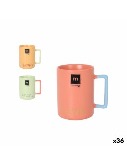 Tasse La Mediterránea Love&peace 340 ml (36 Unités)