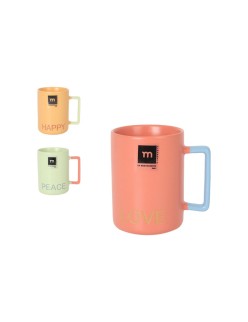 Tasse La Mediterránea Love&peace 340 ml (36 Unités)