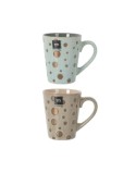 Taza La Mediterránea Lunas 360 ml (24 Unidades)