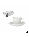 Tazza con Piatto Santa Clara 90 ml (6 Unità)