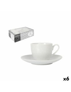 Tazza con Piatto Santa Clara 90 ml (6 Unità)