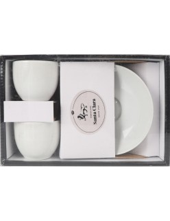 Tazza con Piatto Santa Clara 90 ml (6 Unità)