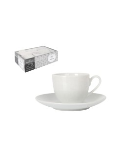Tazza con Piatto Santa Clara 90 ml (6 Unità)