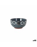 Bowl La Mediterránea Almudena Blue Ø 11 cm (48 Units)