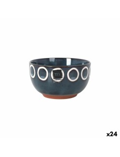 Ciotola La Mediterránea Almudena Azzurro Ø 13,5 cm (24 Unità)