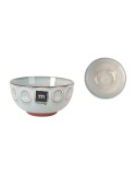 Bol La Mediterránea Almudena Gris Ø 11 cm (48 Unités)