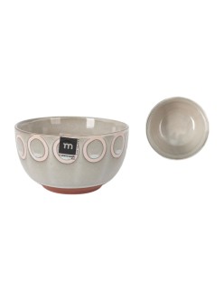 Bol La Mediterránea Almudena Gris Ø 13,5 cm (24 Unités)