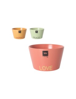 Bowl La Mediterránea Love&peace 650 ml (24 Units)