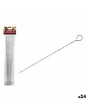 Ensemble de brochettes pour barbecue Algon Métal 25 cm 12 Pièces (24 Unités)