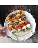 Barbecue Skewer Set Algon Metal 35 cm 12 Pieces (24 Units)