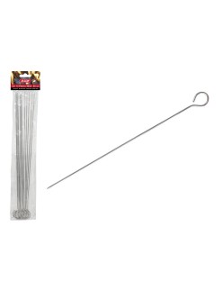 Barbecue Skewer Set Algon Metal 35 cm 12 Pieces (24 Units)