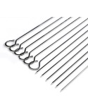 Barbecue Skewer Set Algon Metal 27 cm 6 Pieces (24 Units)