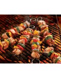 Barbecue Skewer Set Algon Metal 27 cm 6 Pieces (24 Units)