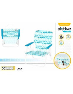 Silla Plegable Aktive 45 x 40 x 70 cm