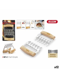 Meat shredder Algon 1,8 mm 2 Pieces (12 Units)