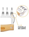 Meat shredder Algon 1,8 mm 2 Pieces (12 Units)
