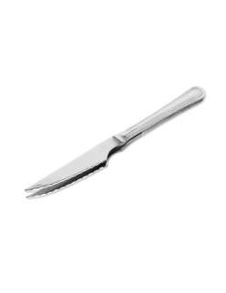Set de Cuchillos para Carne Quttin Antártica Plateado Acero Inoxidable 21,5 x 1,9 cm 2 Piezas (12 Unidades)