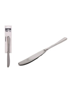 Set de Cuchillos Quttin Antártica Plateado Acero Inoxidable 21,6 x 1,8 cm 2 Piezas (12 Unidades)