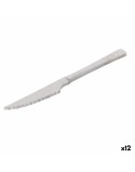 Set de Cuchillos para Carne Quttin Madrid Plateado Acero Inoxidable 21 x 2 x 0,5 cm 2 Piezas (12 Unidades)