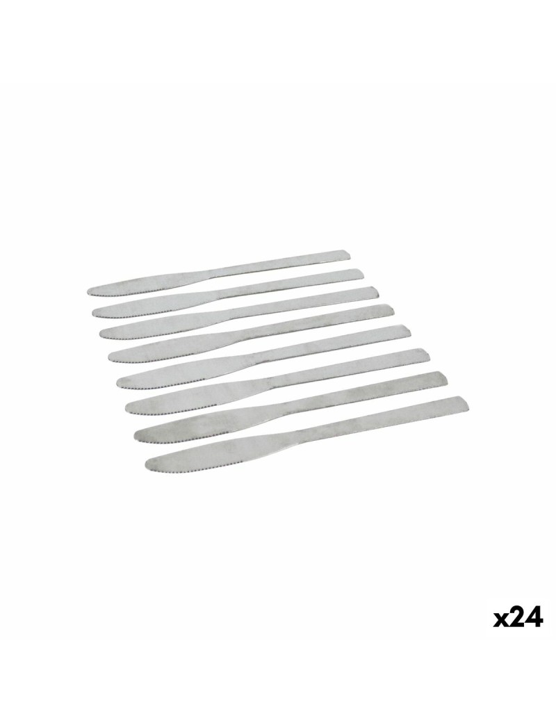 Messerset Privilege Silberfarben Edelstahl 19,8 cm 8 Stücke (24 Stück)