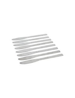 Messerset Privilege Silberfarben Edelstahl 19,8 cm 8 Stücke (24 Stück)