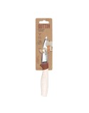 Coltello Spelucchino Quttin Terra Marrone Argentato Acciaio inossidabile 9 cm (48 Unità)