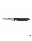 Coltello Spelucchino Quttin Laos Nero Argentato Acciaio inossidabile 8,5 cm (36 Unità)