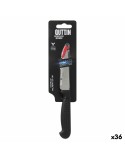 Coltello Spelucchino Quttin Laser Nero Argentato Acciaio inossidabile 8,5 cm (36 Unità)