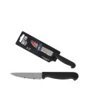 Coltello Spelucchino Quttin Laser Nero Argentato Acciaio inossidabile 8,5 cm (36 Unità)