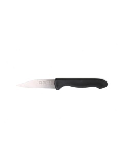Set di Coltelli per Pelare Cuyfor Nero Argentato Acciaio inossidabile 7,5 cm 6 Pezzi (24 Unità)