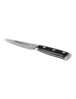 Coltello Spelucchino Quttin Damaskus Nero Argentato Acciaio inossidabile 9 cm (2 Unità)